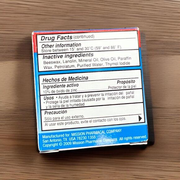 Dr. Smith's Quick Relief Diaper Ointment Zinc Oxide 2 OZ Jar New in Box - Picture 3 of 5